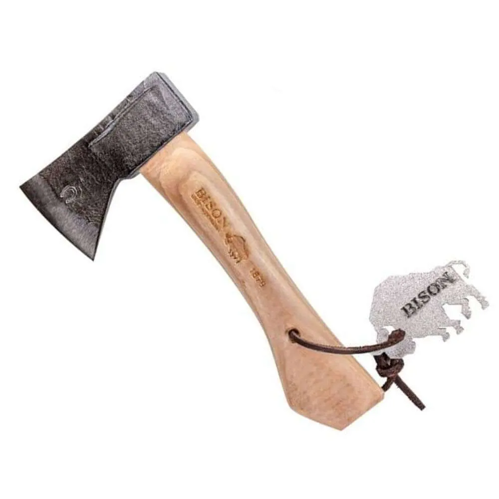 Bison Trekking Hatchet 250mm with Free Trucker Cap