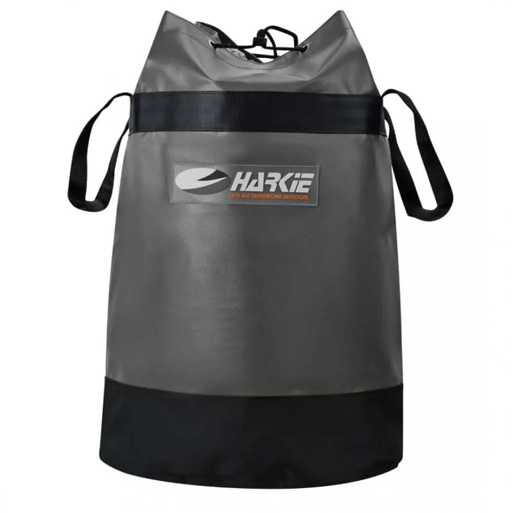 Harkie Hero Climbing Rope Bag | Grey | Durable, Waterproof, & UV Resistant