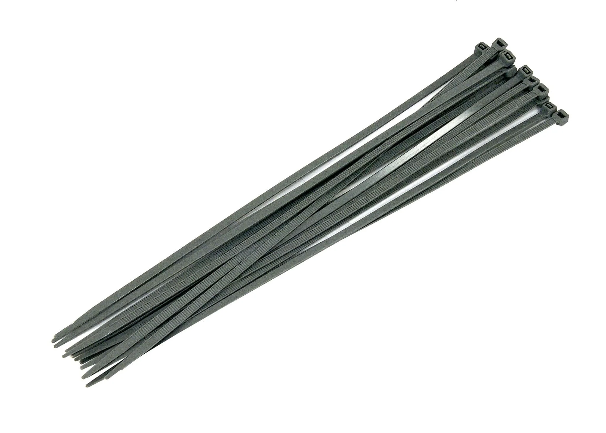 16Pc Cable Zip Ties - 4.8 X 300mm - Silver