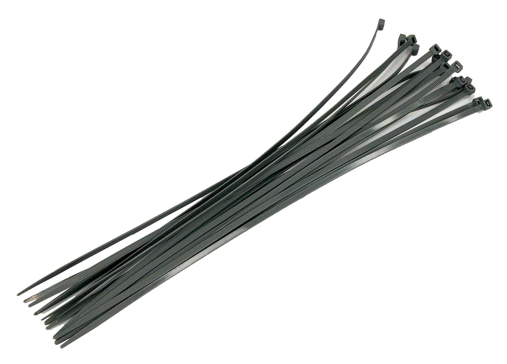 16Pc Cable Zip Ties - 4.8 X 360mm - Silver