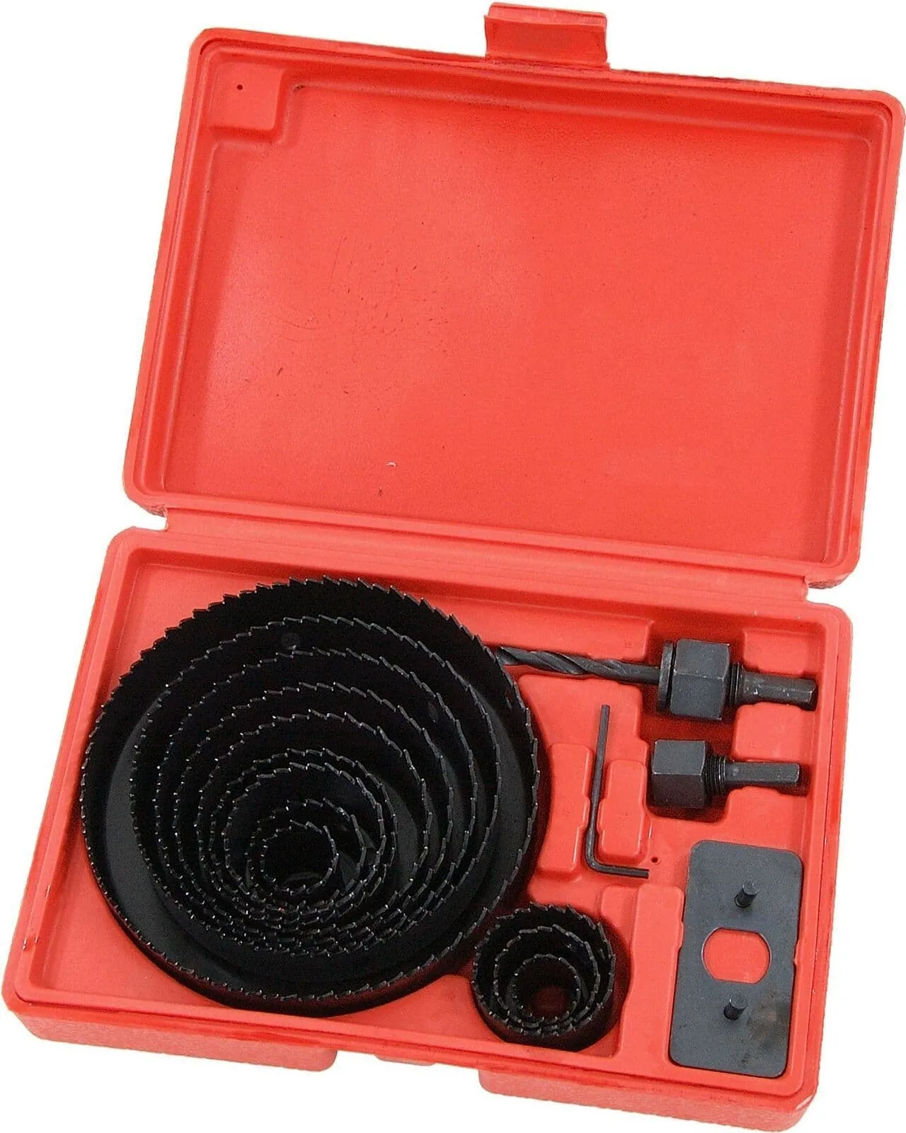 16Pc Hole Saw Cutter Set Kit 19-64mm Wood Metal Alloys