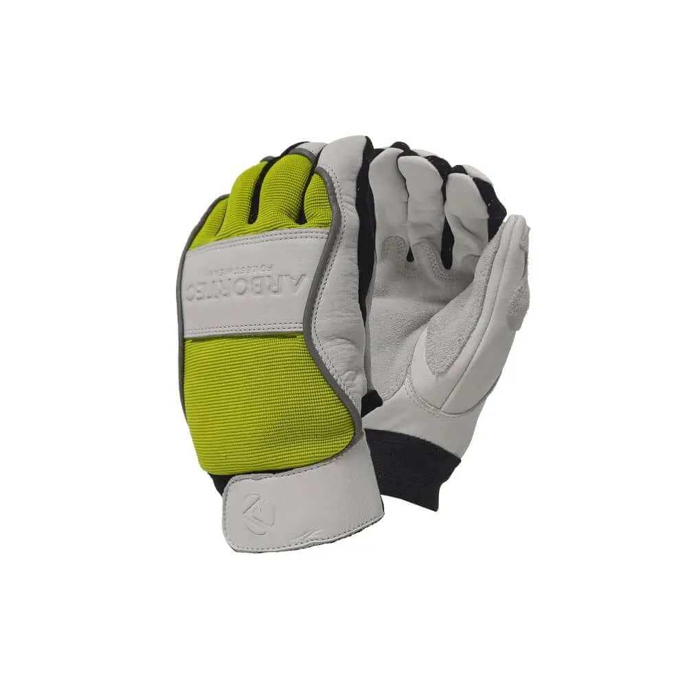 Arbortec Forestry Chainsaw Gloves - Lime/White | Gustharts