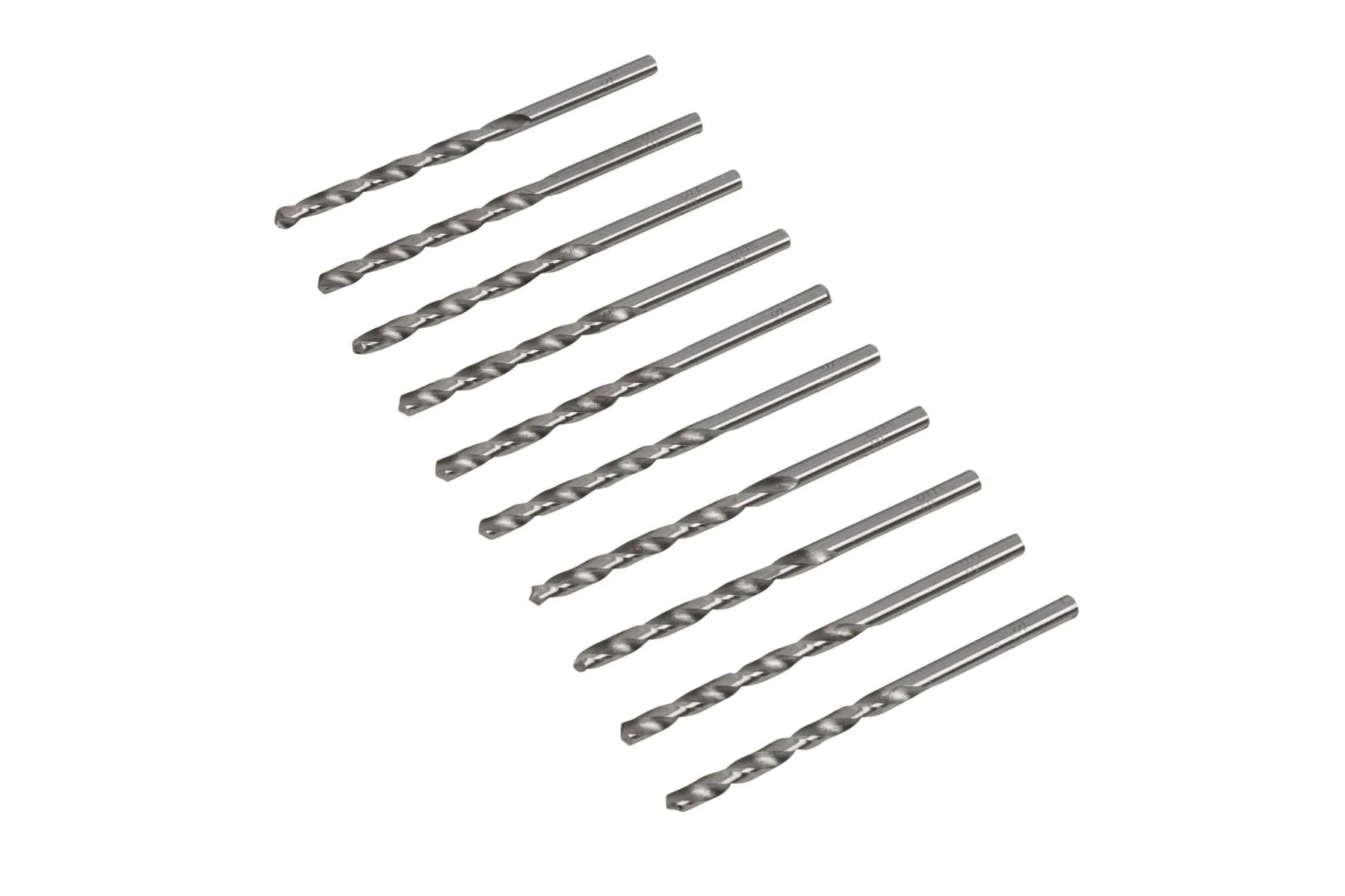 BLUE SPOT TOOLS 10 PCE 4MM HSS DRILL SET