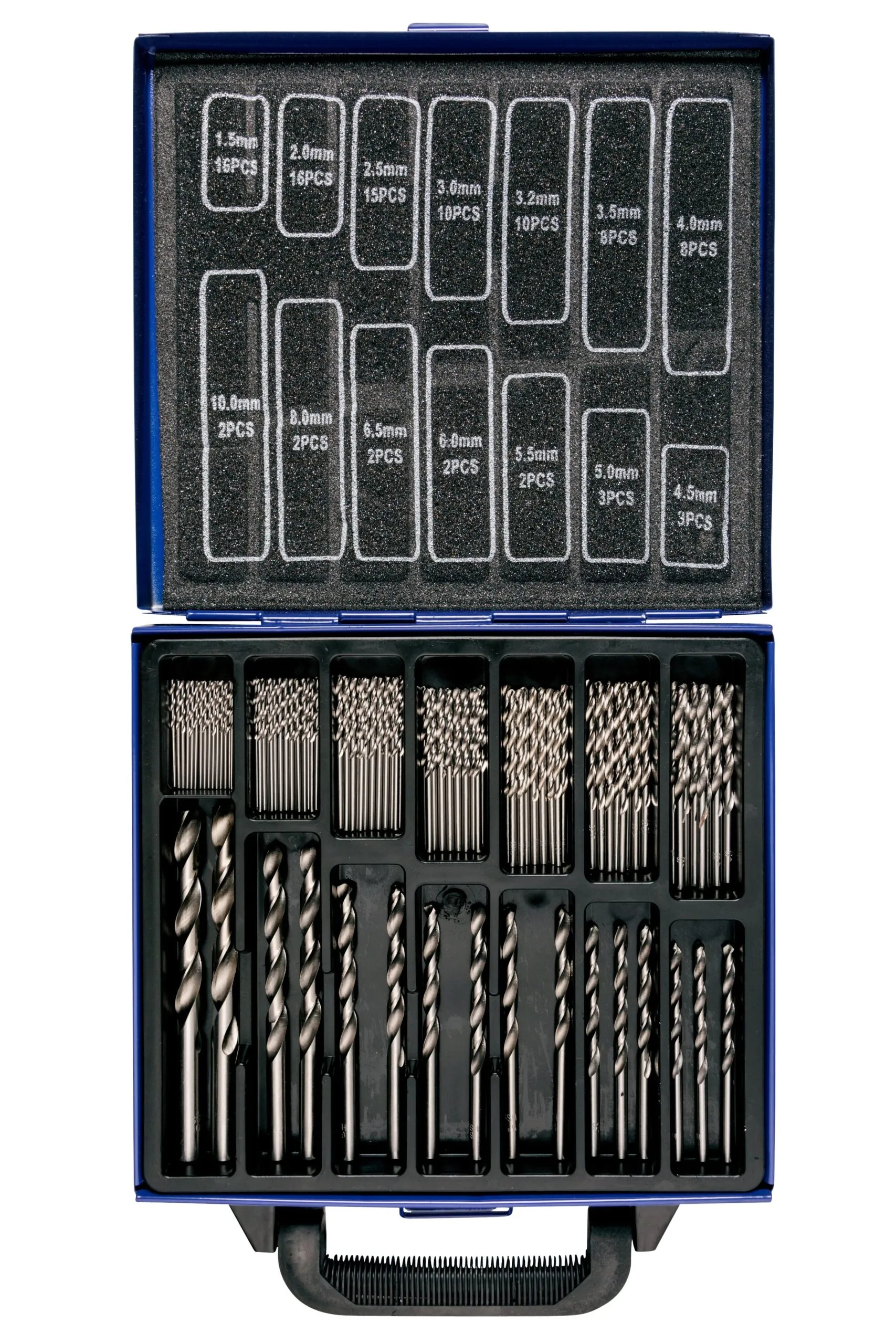 BLUE SPOT TOOLS 99 PCE HSS DRILL SET (1.5-10MM)