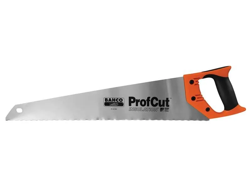 Bahco ProfCut Insulation Saw, 550mm, Waved Toothing, 7 TPI