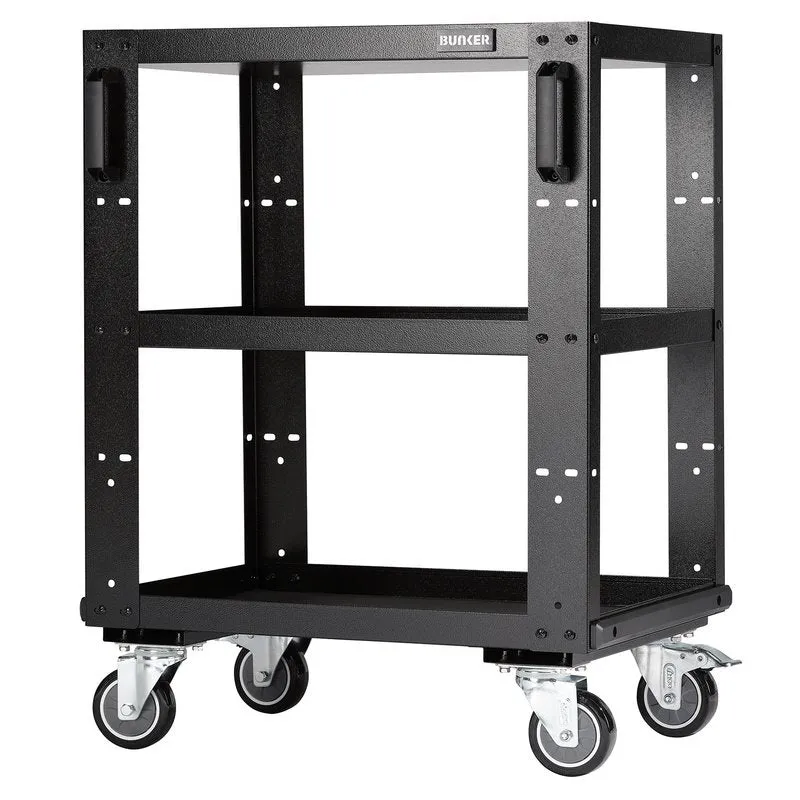 DRAPER | BUNKER® Modular 3 Tier Tool Trolley, 646mm