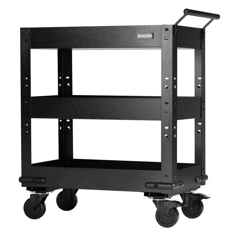 DRAPER | BUNKER® Modular 3 Tier Trolley with Pull Handle, 714mm