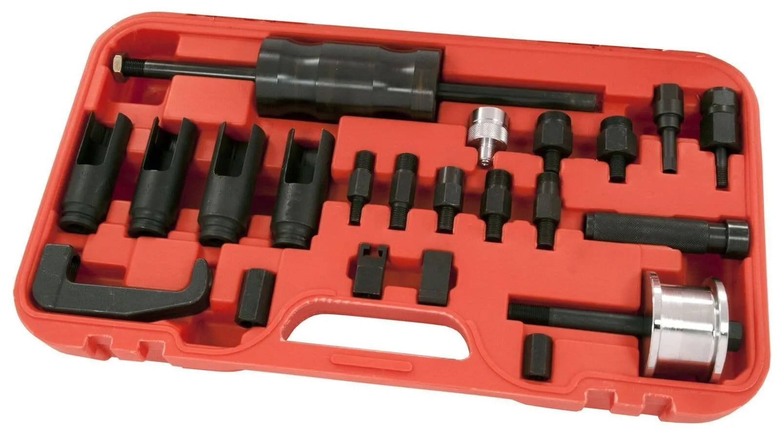 23Pc Diesel Injector Puller Remover Tool Master Kit Bosch Delphi Denso Siemen