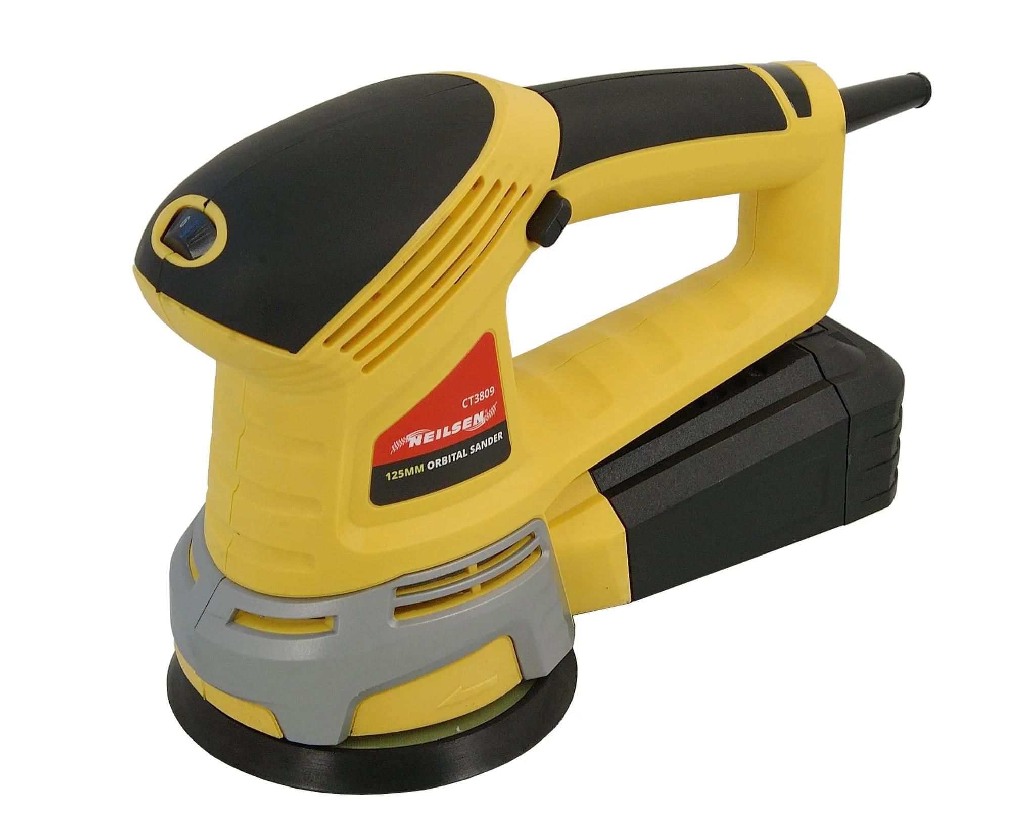 240V Electric Random Orbital Sander 125mm 480W + Sanding Disk/Dust Bag