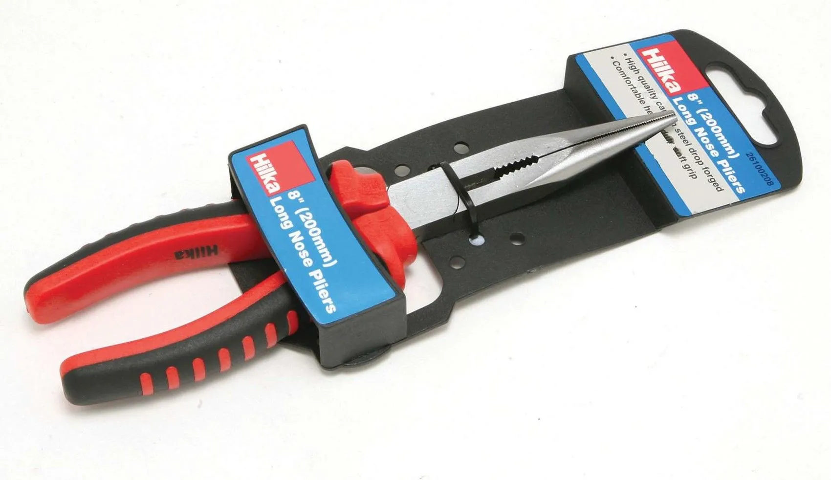 HILKA 8" (200mm) Longnose Pliers Soft Grip