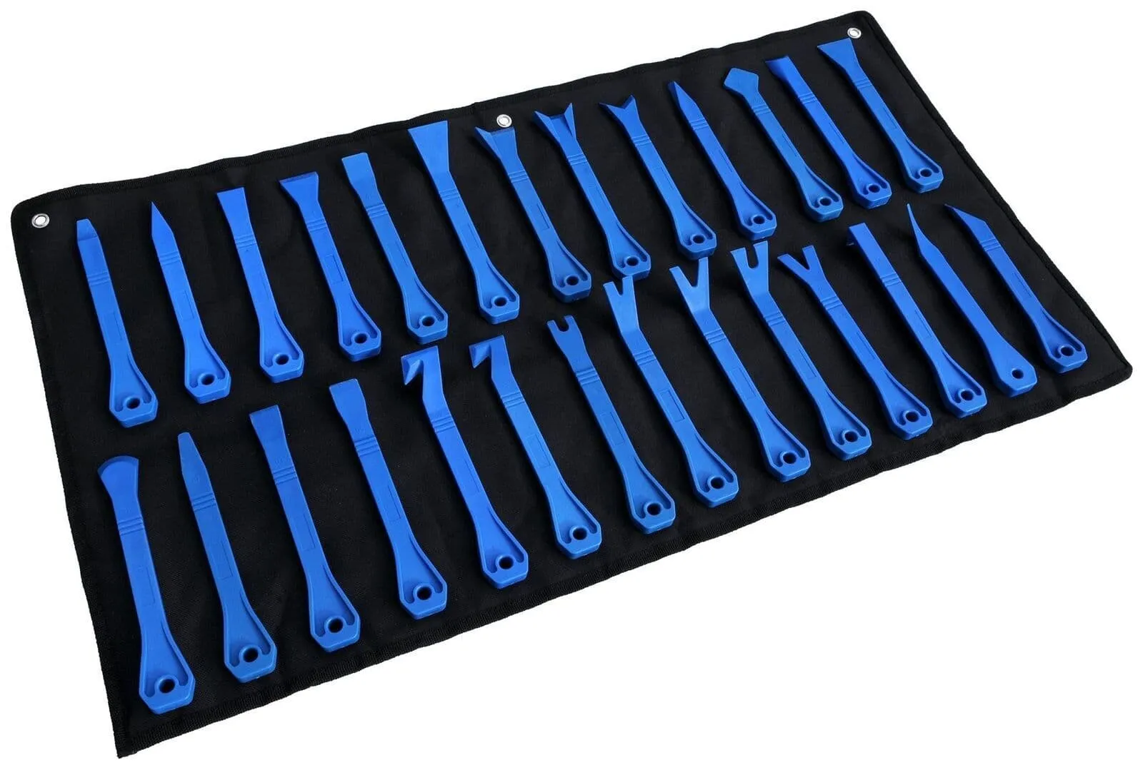 27Pc Plastic Car Radio & Door Trim Panel Clip Removal Tools & Scraper Set