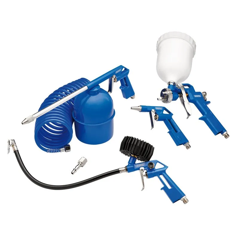 DRAPER Air Tool Kit, 1/4" BSP (5 Piece)
