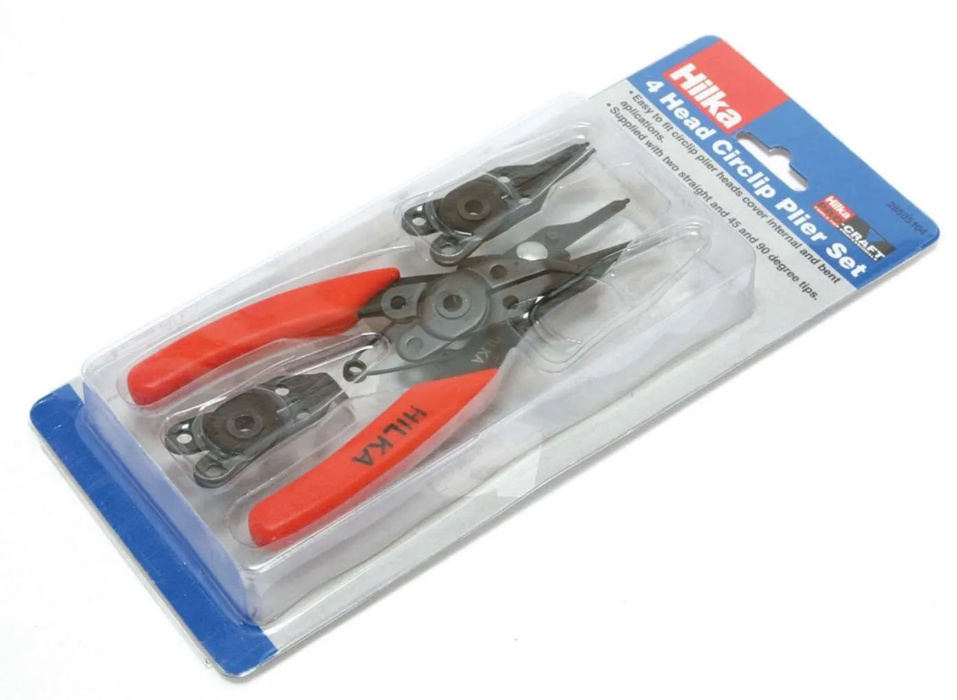 HILKA 4 Head Circlip Pliers Set