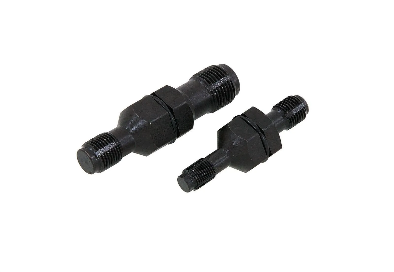 2Pc Double Ended Spark Plug Thread Chaser Chasing Tools 10, 12, 14 & 18mm