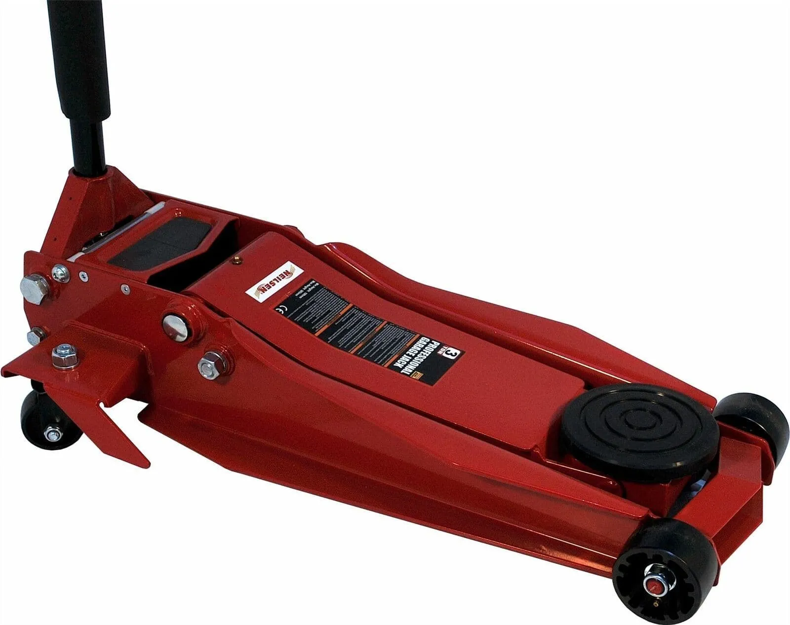 3 Ton Ultra Low Trolley Jack - 75mm Profile With Heavy Duty Rapid Pump