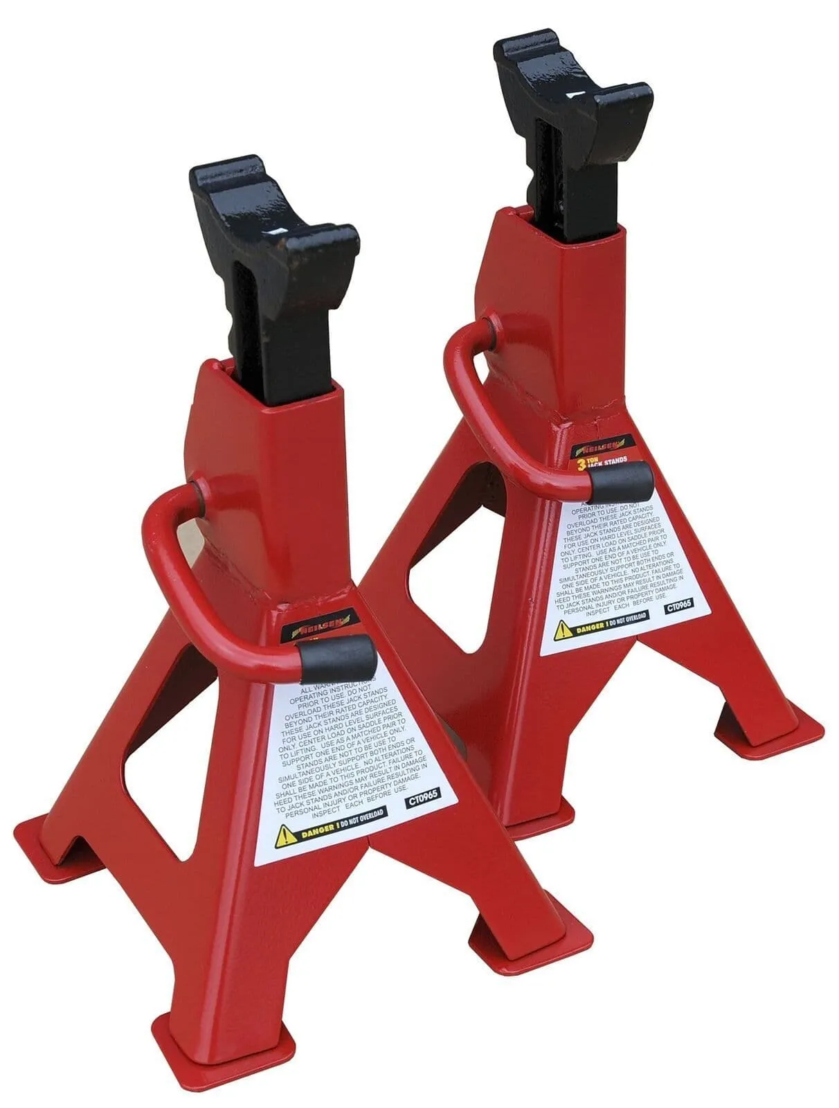 3 Tonne Ton Axle Stand Car Jack Ratchet Heavy Duty