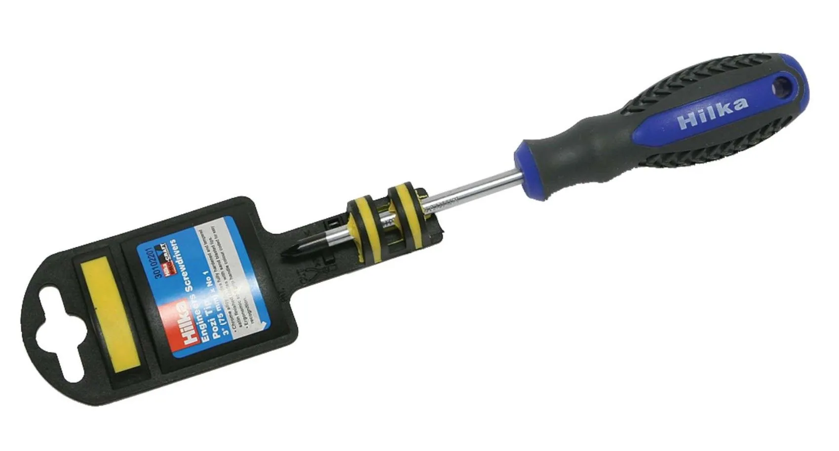 HILKA 3" (75 mm) x No 1 Screwdriver Pozi Tip