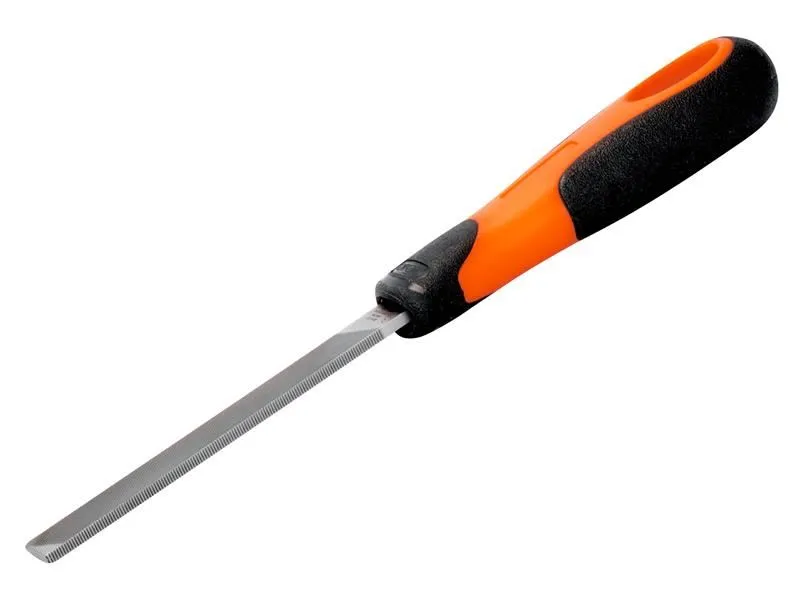 Bahco ERGO Handled Flat Bastard Cut File 200mm (8in)