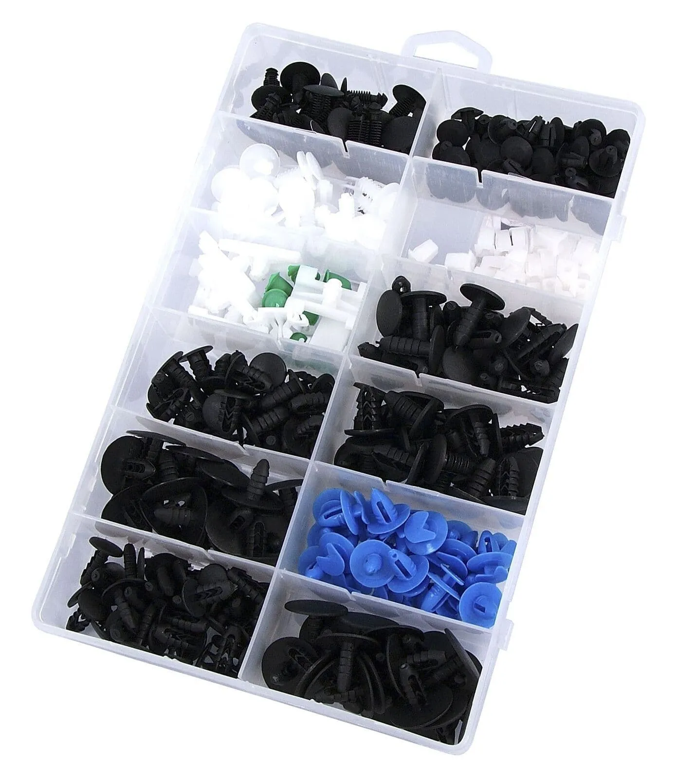 308Pc Fiat Car Trim Body Fastener Clips Push Rivets Retainer Door Body Panel