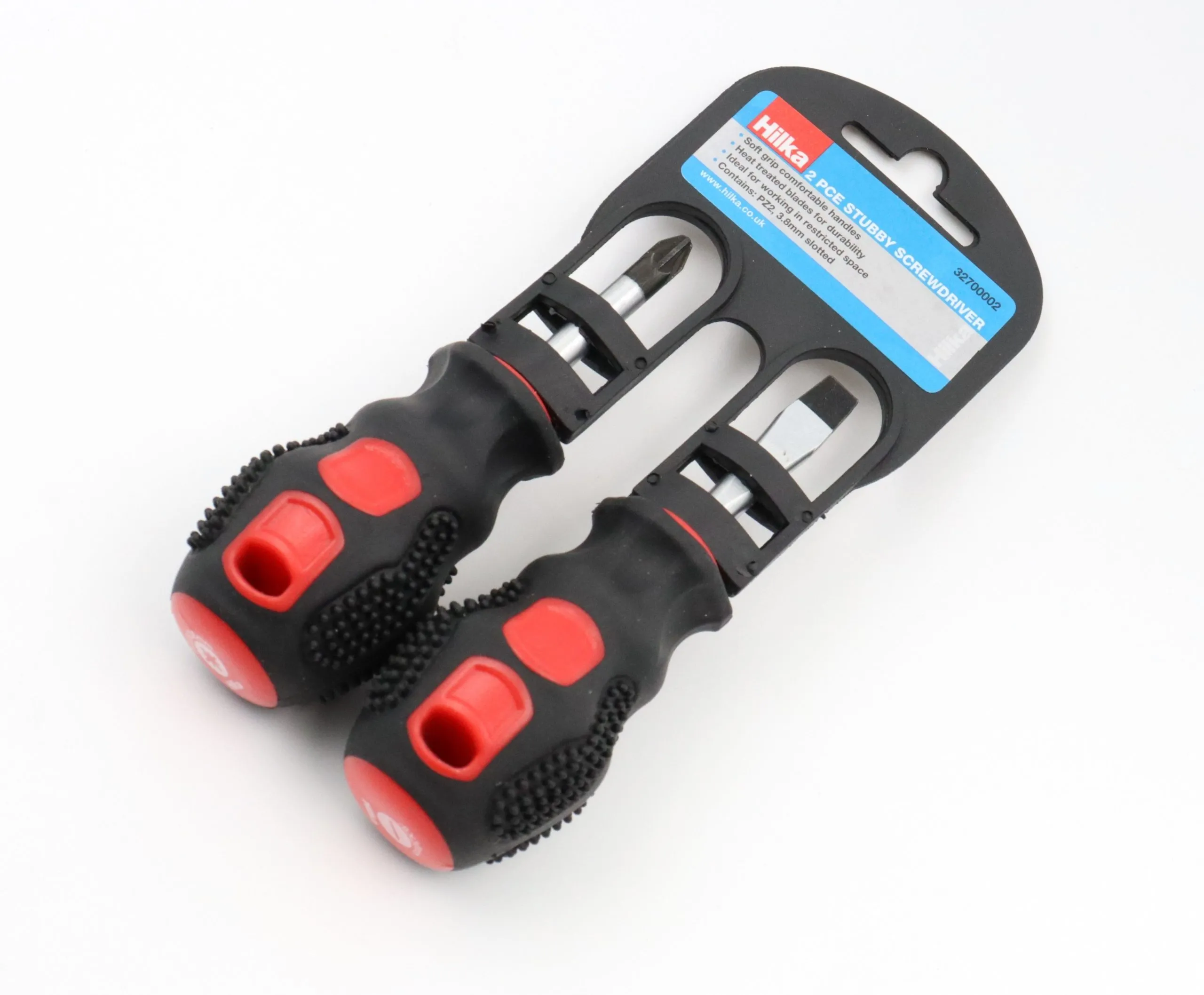 HILKA 2 pce Stubby Screwdriver