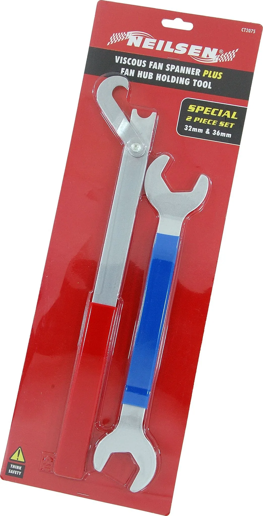 32mm & 36mm Viscous Fan Spanner & Cooling Fan Hub Holding Wrench