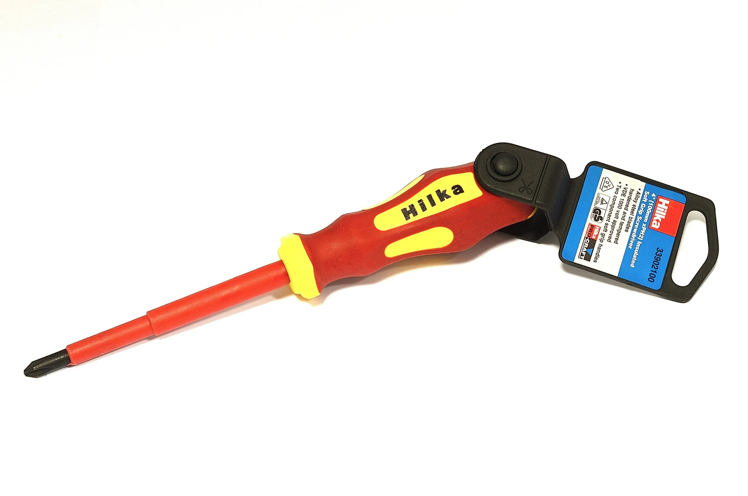 HILKA 100mm PH2 VDE Screwdriver Insulated