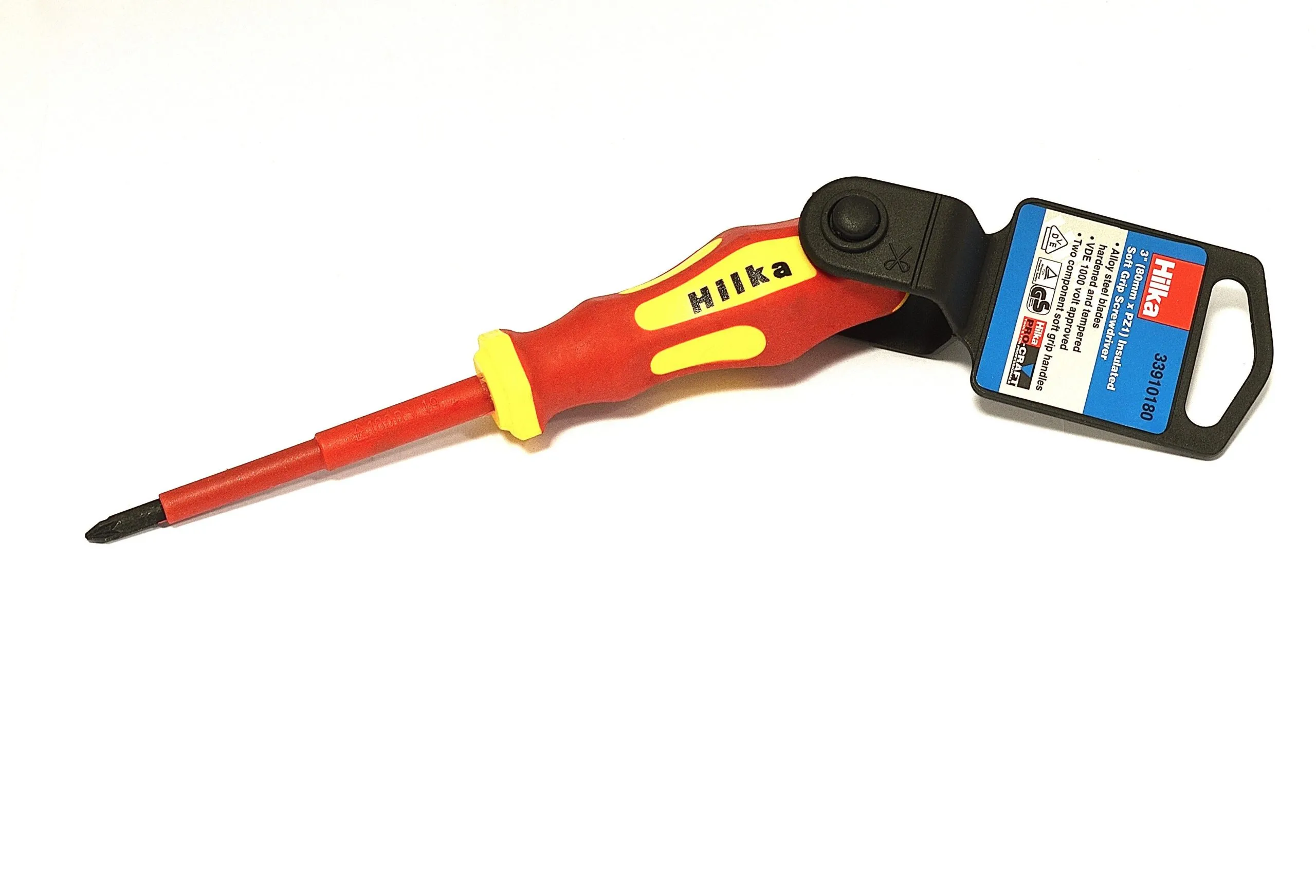 HILKA 80mm PZ1 VDE Screwdriver Insulated