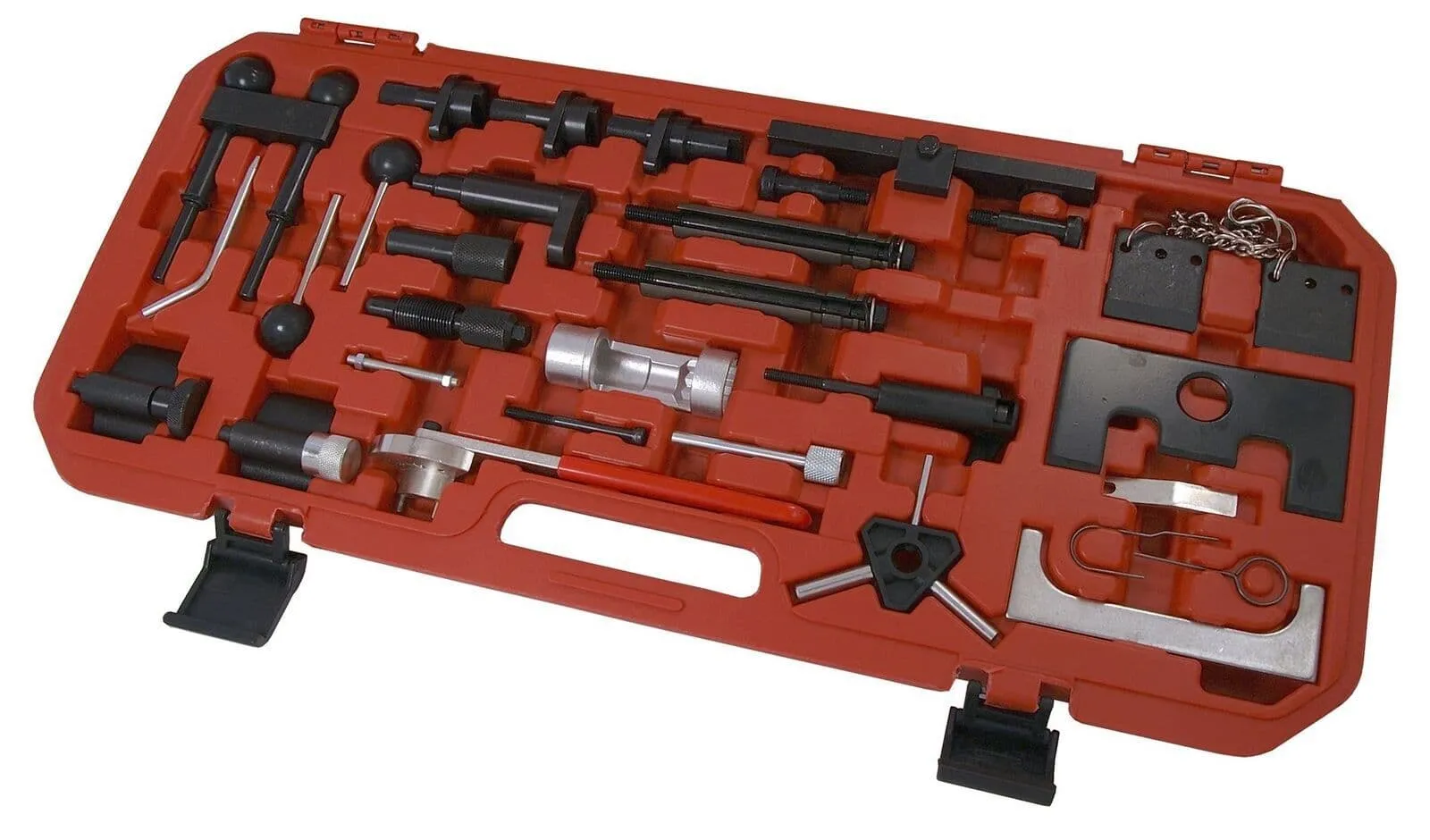 34Pcs Engine Belt Adjust Locking Timing Tool Kit For Audi Vw Vag Petrol Diesel