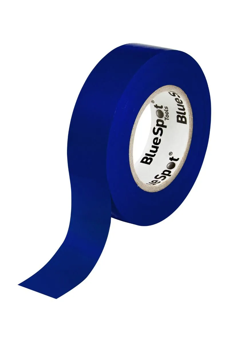 BLUE SPOT TOOLS 20M BLUE PVC ELECTRICAL TAPE