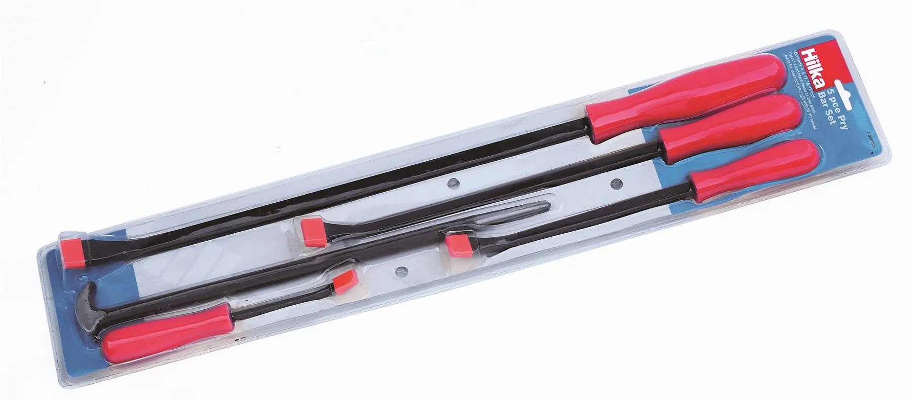 HILKA 5 pce Pry Bar Set Hi Viz Handle