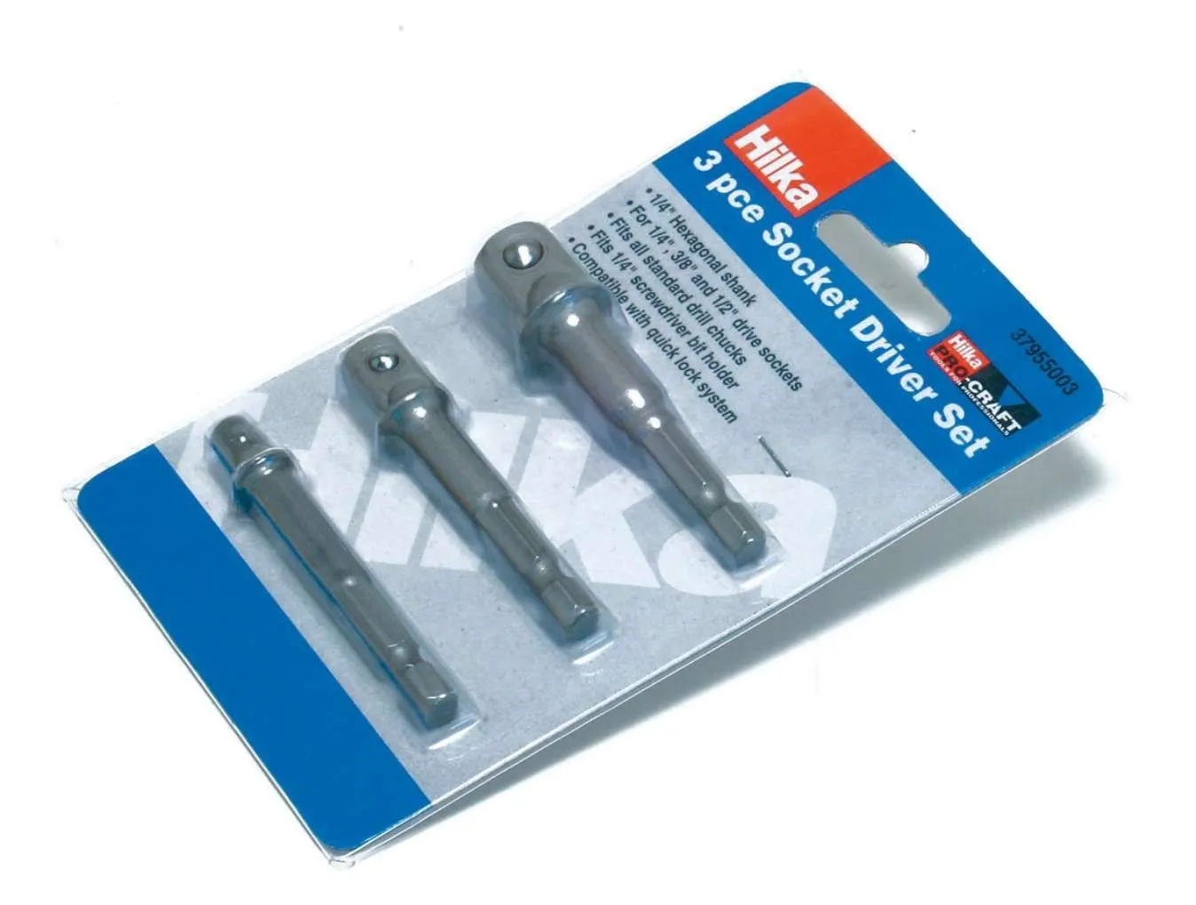 HILKA 3 pce Socket Adaptor
