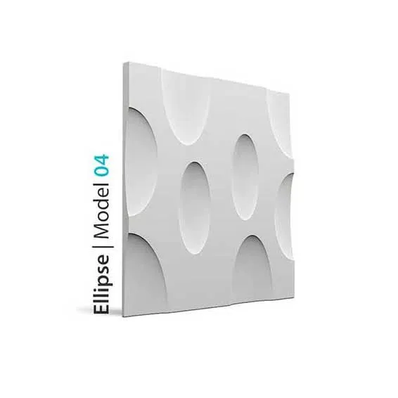 3D Gypsum Wall Panels – ELLIPSE