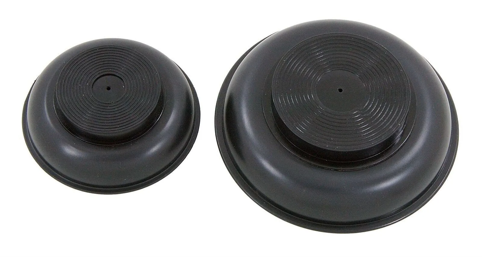 4" & 6" Magnetic Parts Tray Rubber Back Matt Black Finish