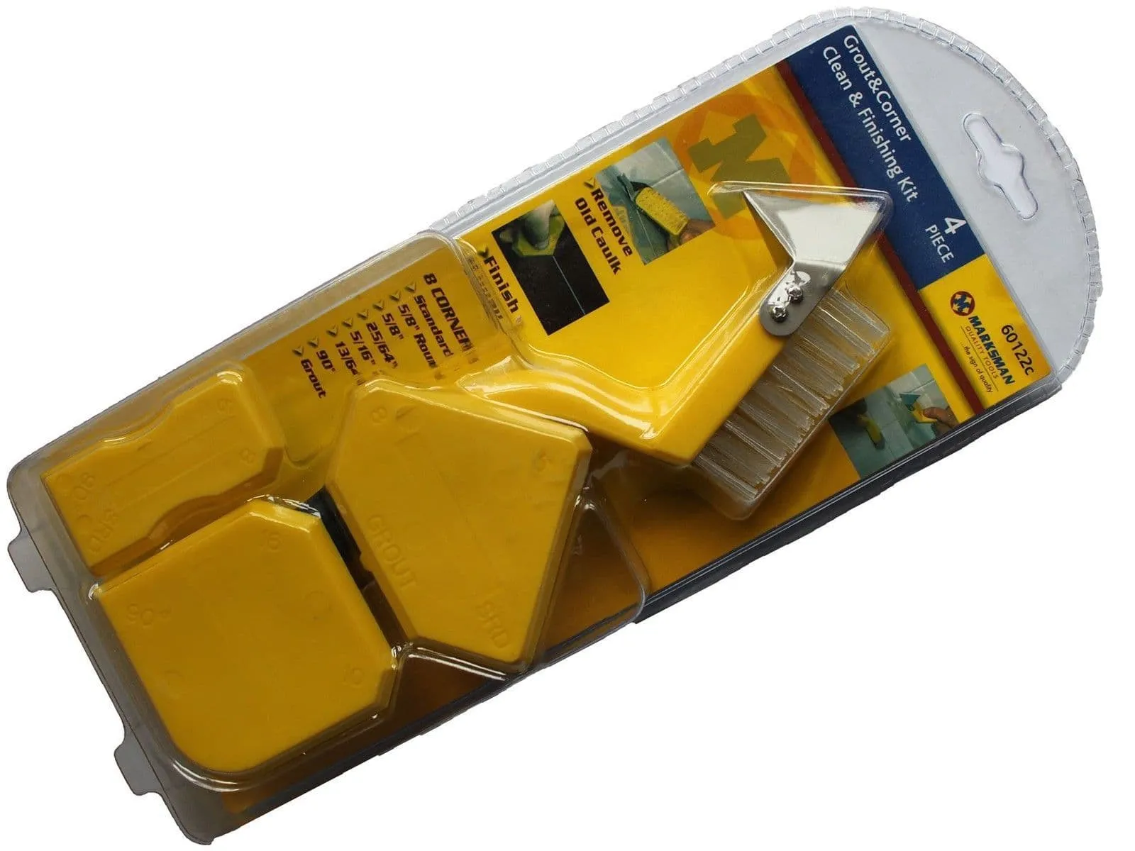 4 Piece Caulking Grouting Sealant Remover Silicone Finishing Clgtining Tool Kit