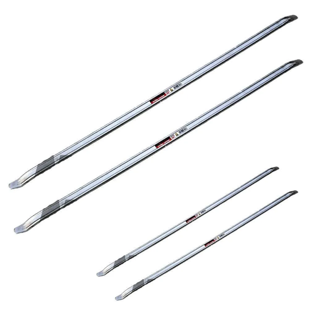 4 X Motorbike & Car Tyre Levers 24" & 12" Drop Forged Motorcycle Lever