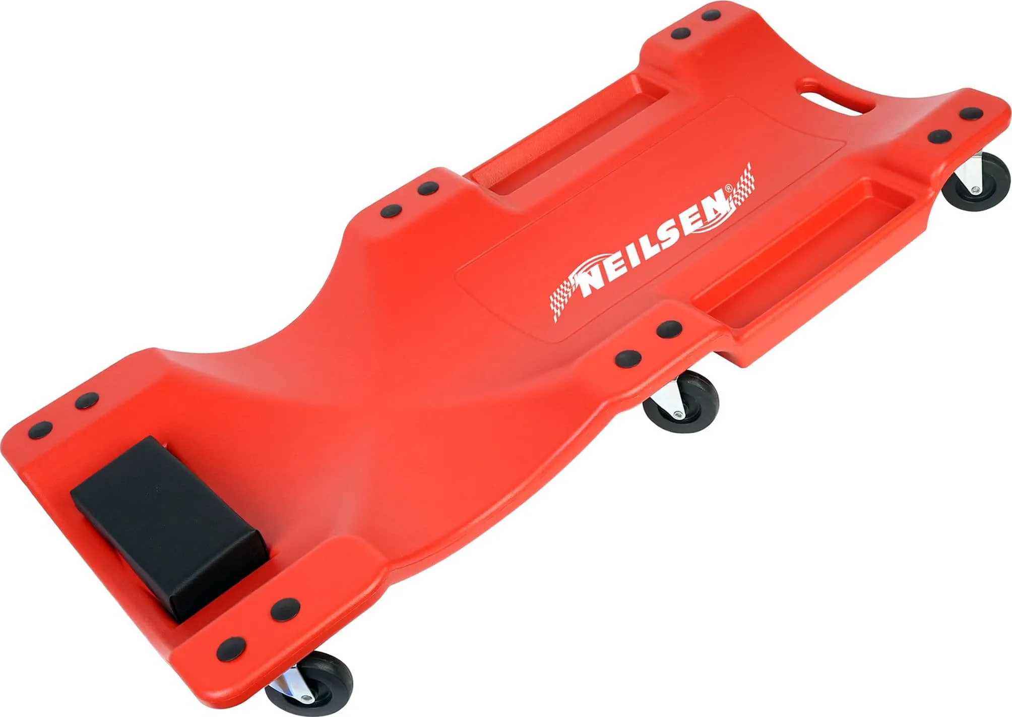 40" Workshop Creeper Board Under Car Crawler Wheeled Garage Castors Mechanics