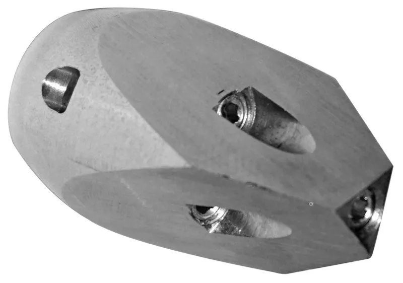 SNT Stainless Steel Drain Jetting Nozzle - Size 12 - 3/8" BSP Female Inlet - 7 Nozzles