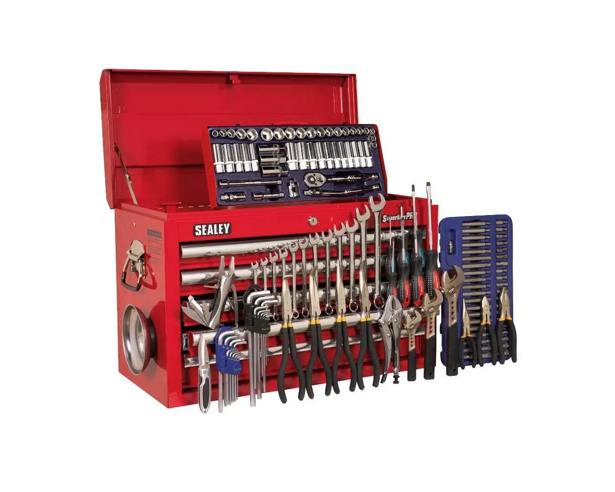 Sealey Topchest 5 Drawer with Ball Bearing Slides & 139pc Tool Kit