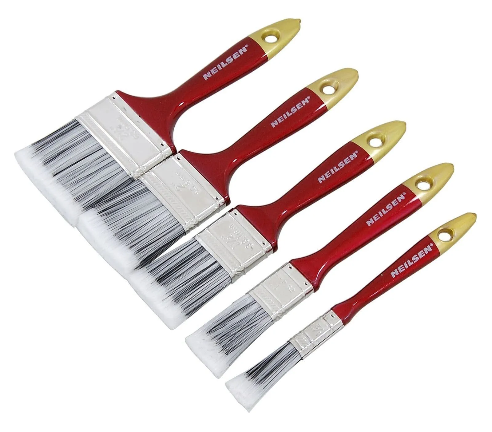 ??5 Pack Paint Brush Fine Brushes Set Advanced Bristles