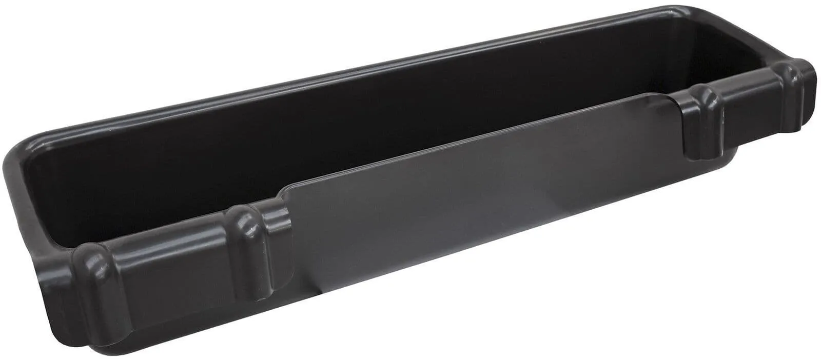 50L Animal Livestock Feed & Water Trough With Fixing Hooks & Impact Resistant