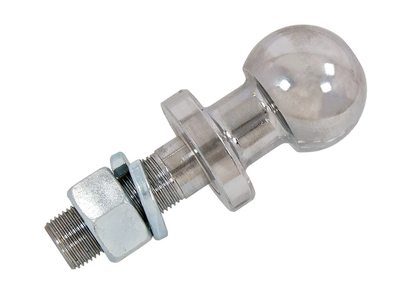 50mm Bolt On Ball Trailer Towing Hitch 1500Kg Atv Quad 7/8" 62mm Shank Thread