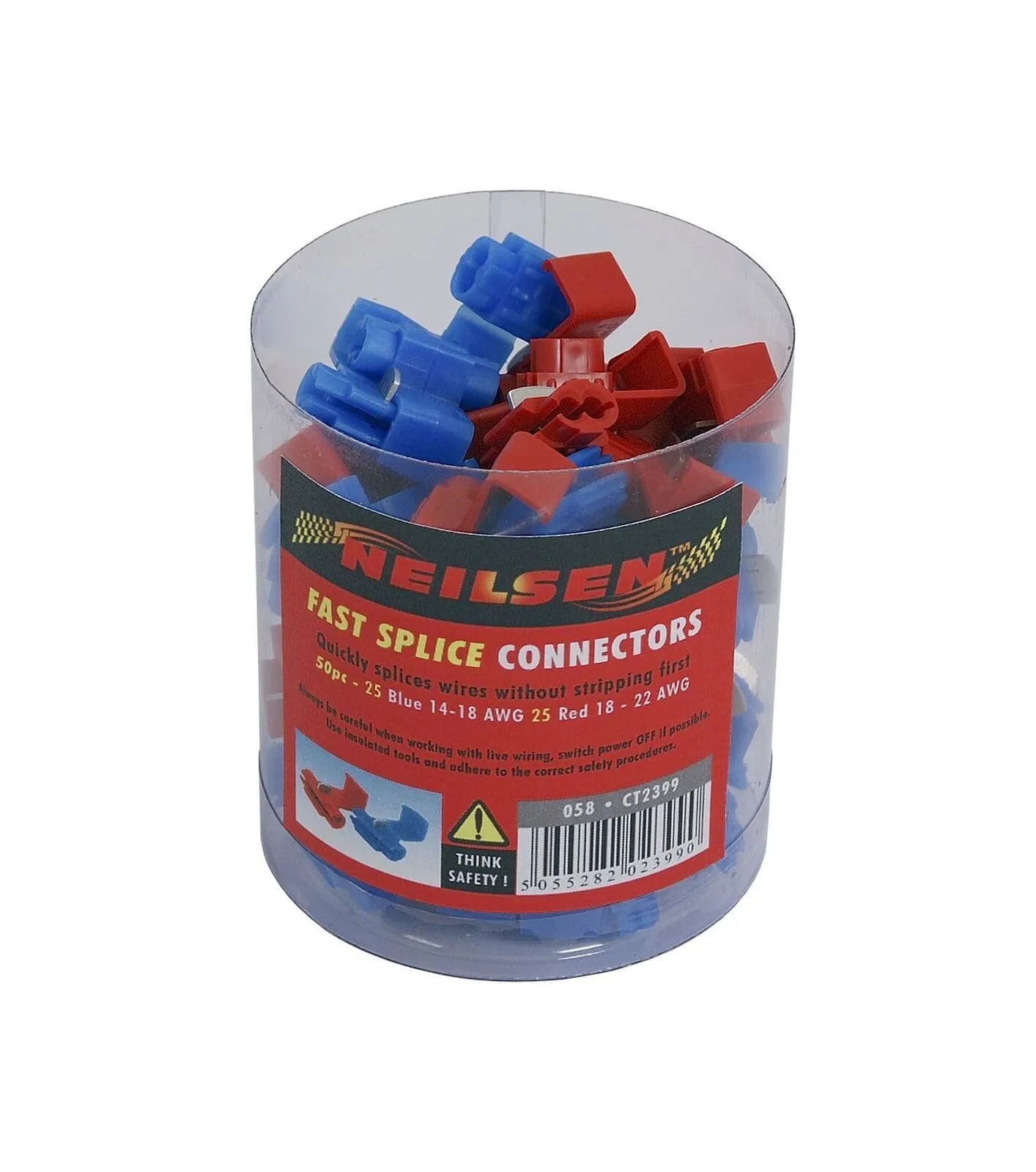 50Pc Car Wire Cable Fast Splice Joiner Connector