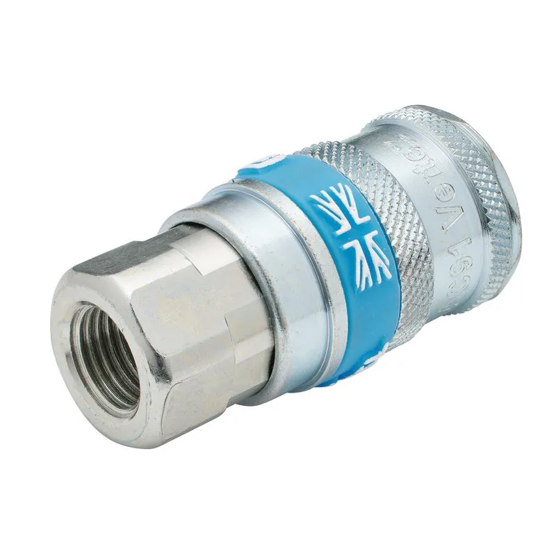 DRAPER 1/4" BSP Taper Female Thread Vertex Air Coupling (Sold Loose)