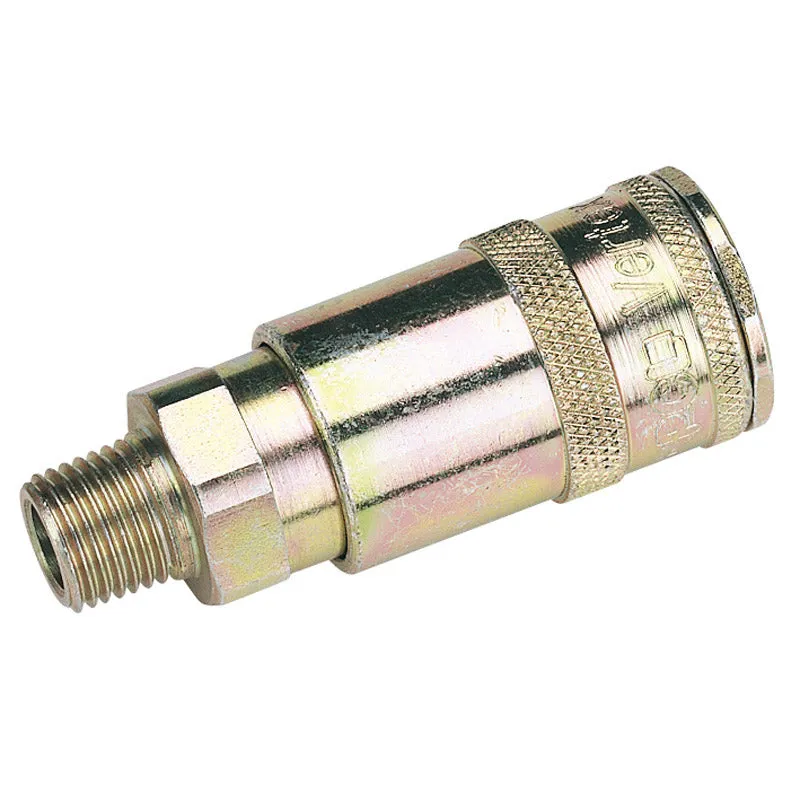 DRAPER 1/4" BSP Taper Male Thread Vertex Air Coupling (Sold Loose)
