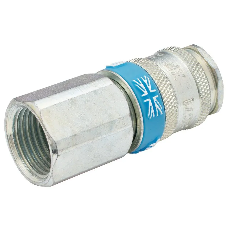 DRAPER 1/2" BSP Parallel Euro Coupling Female Thread (Sold Loose)
