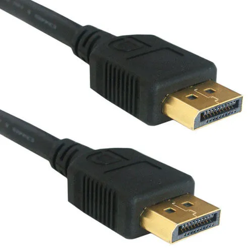 0.5m DisplayPort Male to Plug Video Cable V1.2 GOLD Monitor Lead Display Port
