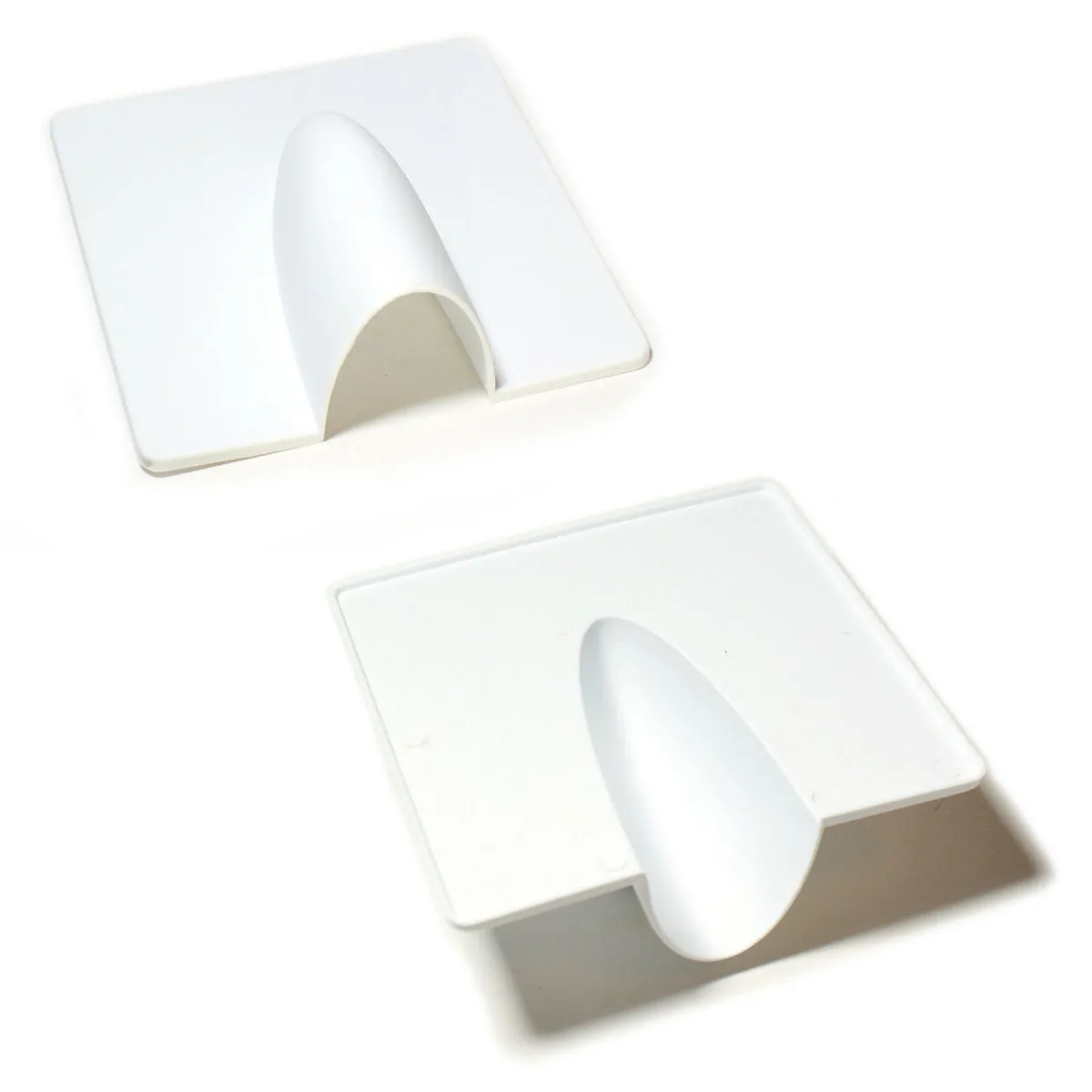 X50 White Brick Buster Plate Cable Blow Out Grommet/Roman Nose Aerial Coax Sky