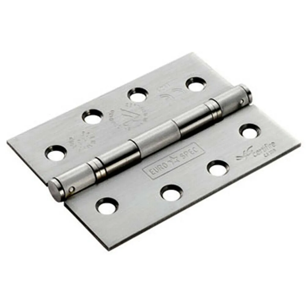 PAIR 13 Ball Bearing Slim Knuckle Hinge Satin Stainless Steel Internal Door