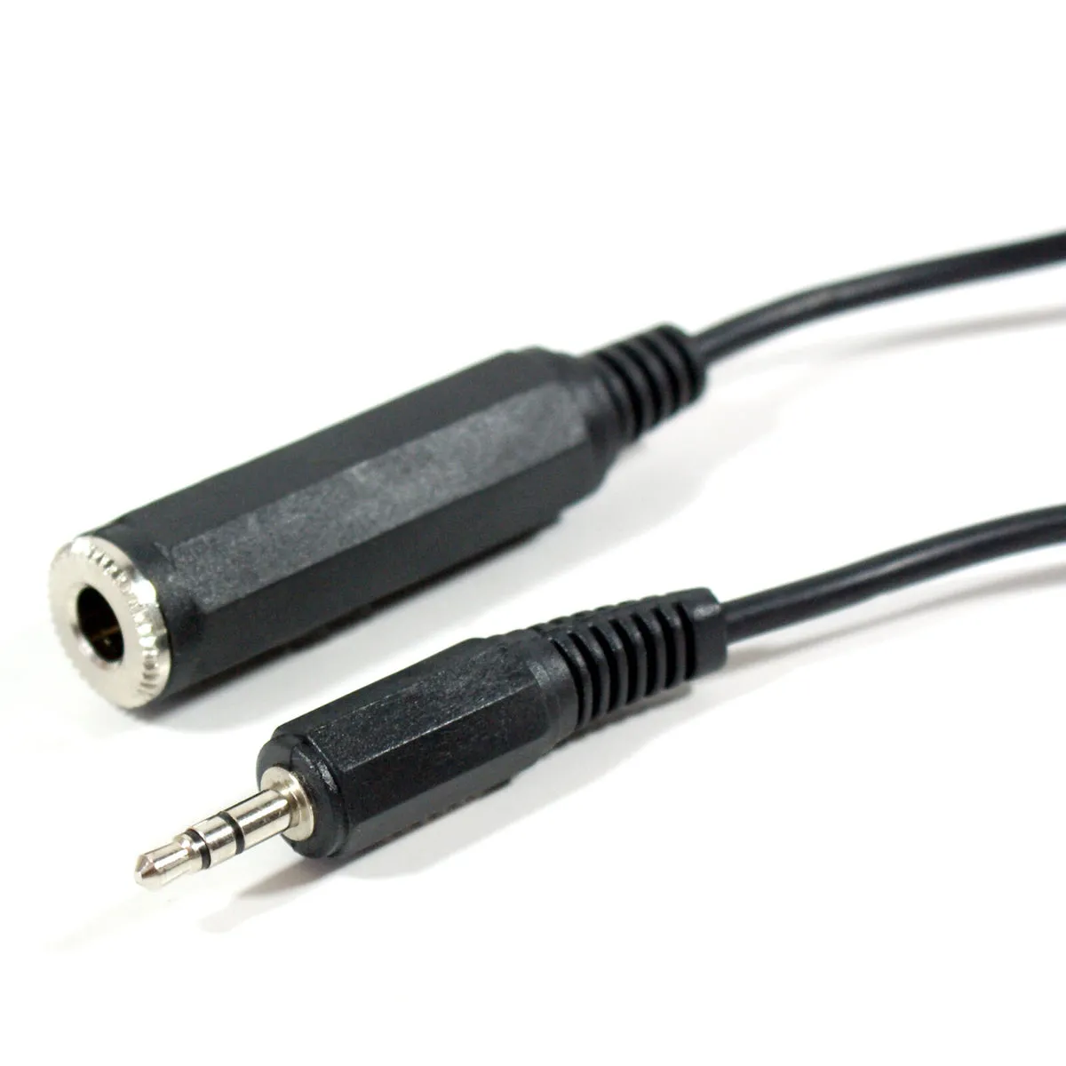 0.5m 3.5mm Jack Plug to 6.35mm Stereo Socket Extension Cable Lead Ã‚Â¼" Headphone
