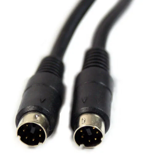 1.5m 6 Pin Mini Din To Plug Male Audio Video Cable Lead Ps2 Mouse Keyboard